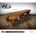 Hudson Tavern Shuffleboard Table 9'-22' Removable Hard Top - HUD