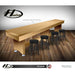 Hudson Tavern Shuffleboard Table 9'-22' Removable Hard Top - HUD