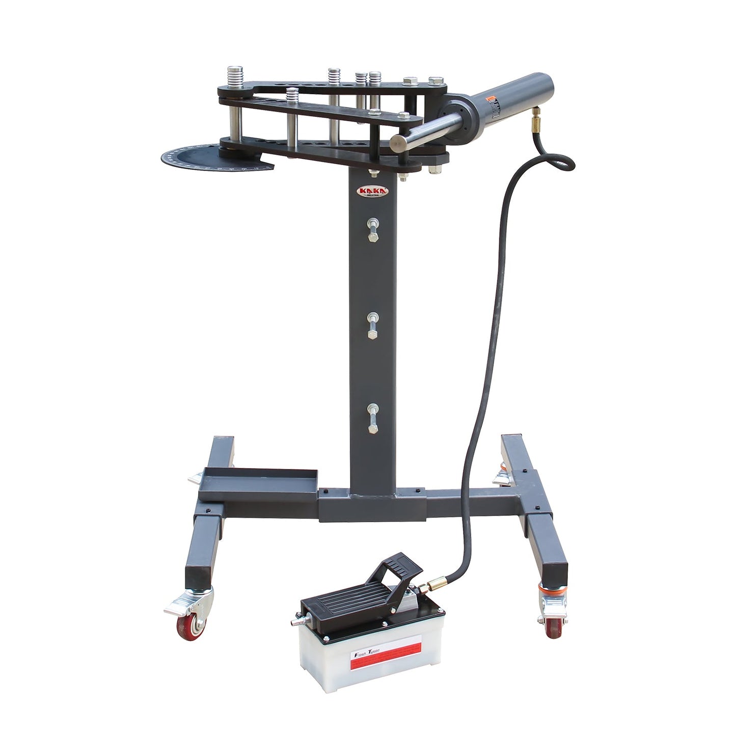Kaka Industrial TB-3B Air Hydraulic Power 10 Ton Tube Bender for Roll Cage & Exhaust Pipe Bender,12 Inch stroke cylinder General Tube Bender - 175008