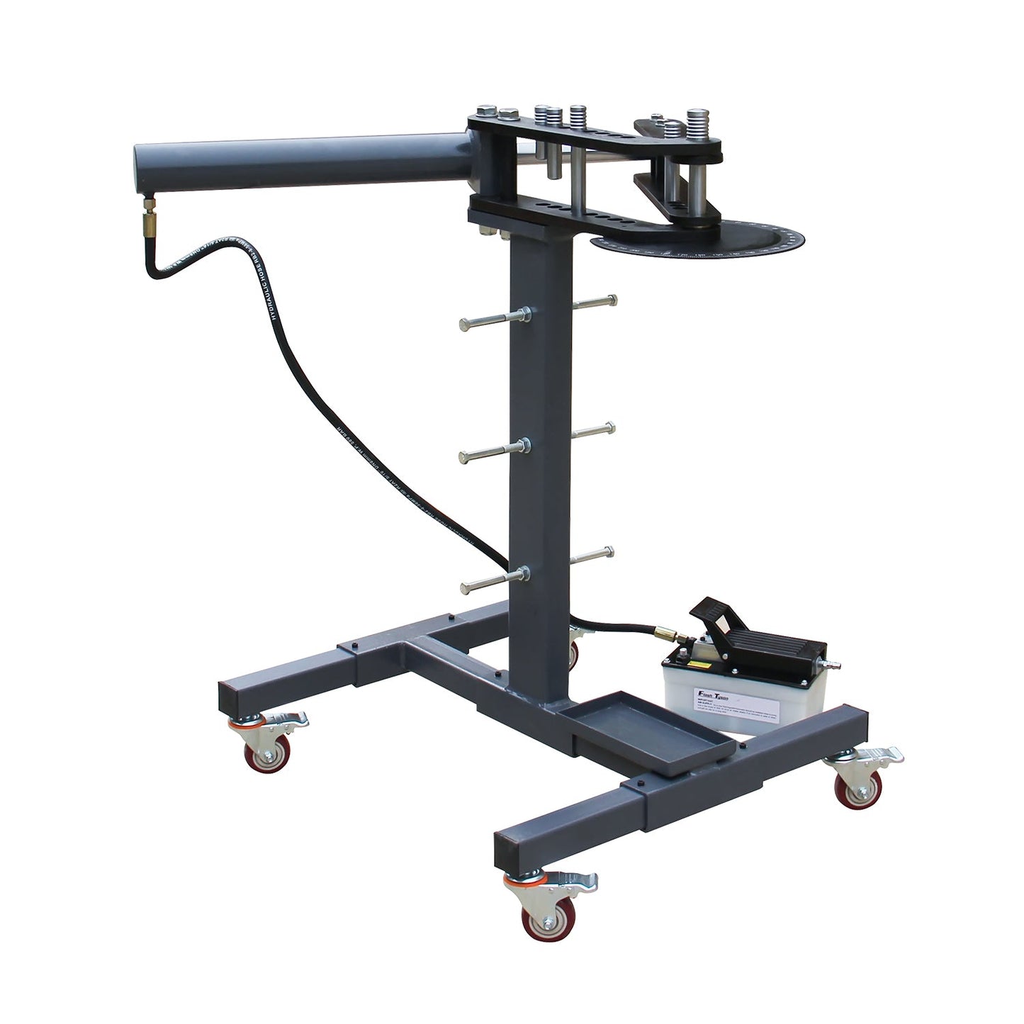 Kaka Industrial TB-3B Air Hydraulic Power 10 Ton Tube Bender for Roll Cage & Exhaust Pipe Bender,12 Inch stroke cylinder General Tube Bender - 175008