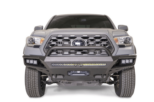 Fab Fours 2016-2023 Toyota Tacoma Front Winch Bumper TB16-02-1 Pre Runner Guard