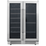 Thor Kitchen 24 in. 21 Bottle & 95-Can Wine Cooler, TBC2401DI