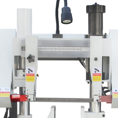 KAKA Industrial TBK-11 Double Column Band Saw, Hydraulic downfeed control, Max cutting capacity 11 inch with 230V 3PH motor - 271210V230