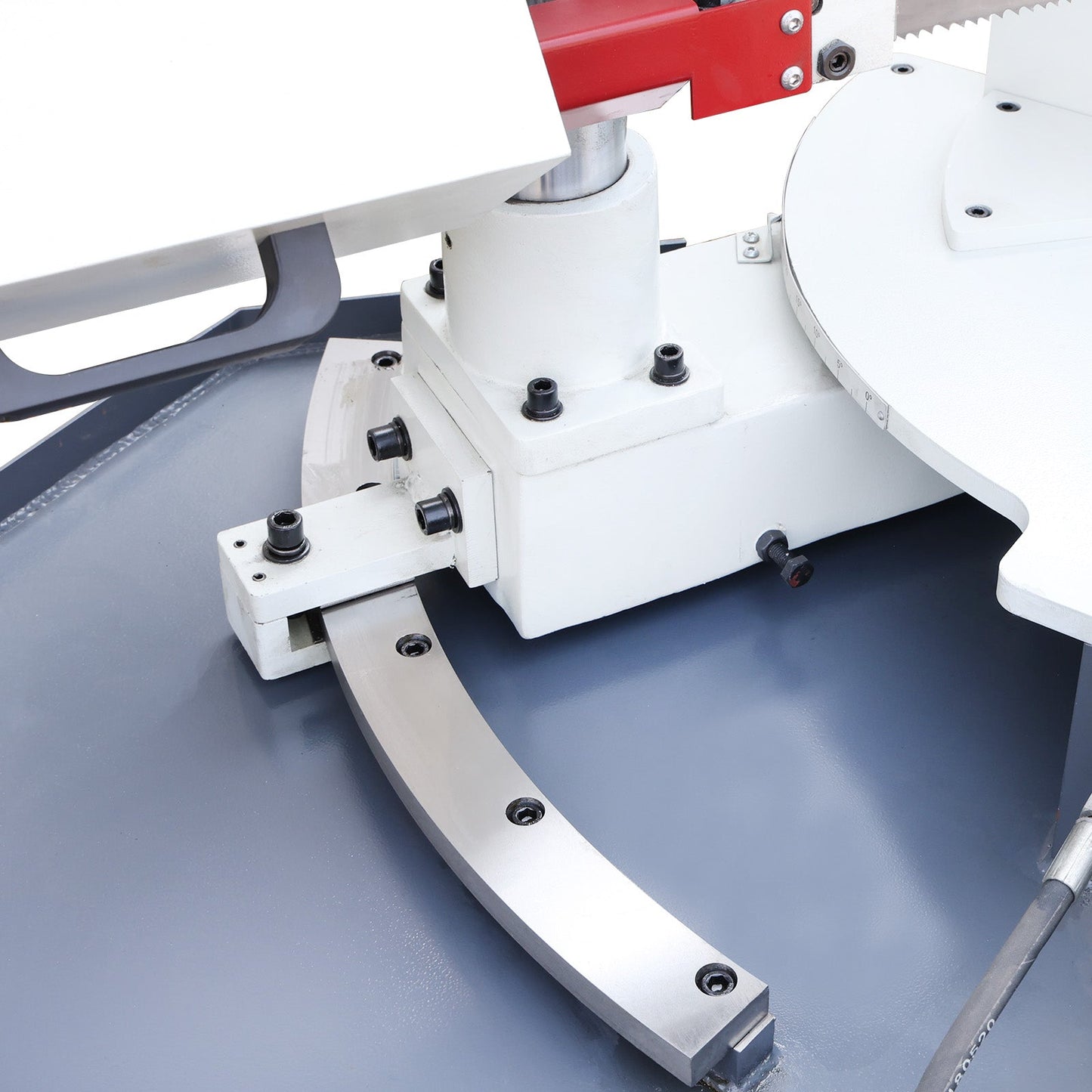 KAKA Industrial TBK-11A Double Column Swivel Head Band Saw, Hydraulic downfeed control with variable Cutting speed, Max cutting capacity 11 inch with 230V 3PH - 271211V230