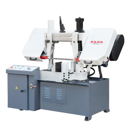 KAKA Industrial TBK-11A Double Column Swivel Head Band Saw, Hydraulic downfeed control with variable Cutting speed, Max cutting capacity 11 inch with 230V 3PH - 271211V230