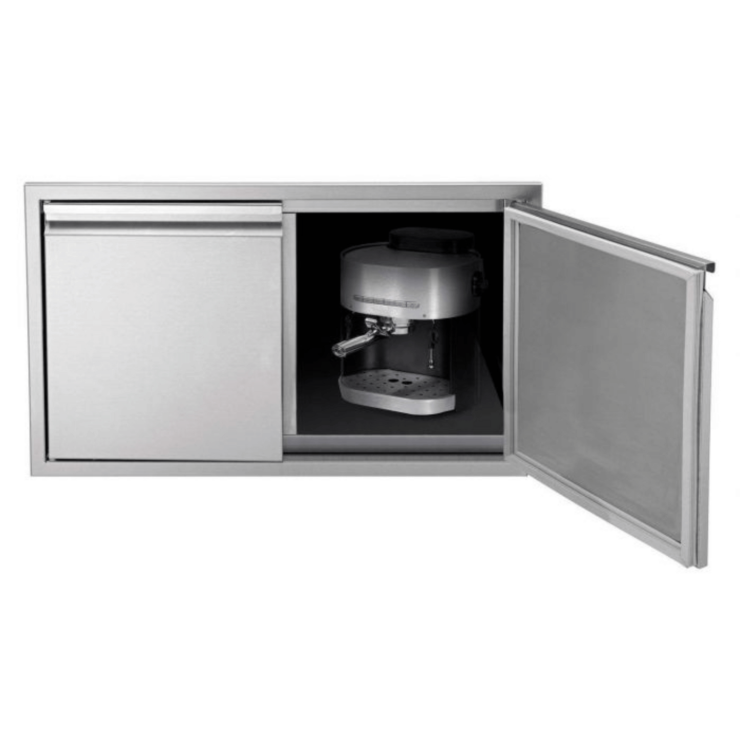 Twin Eagles 36 x 21-Inch Low Profile Sealed Stainless Steel Dry Storage Pantry - TEDS36-B