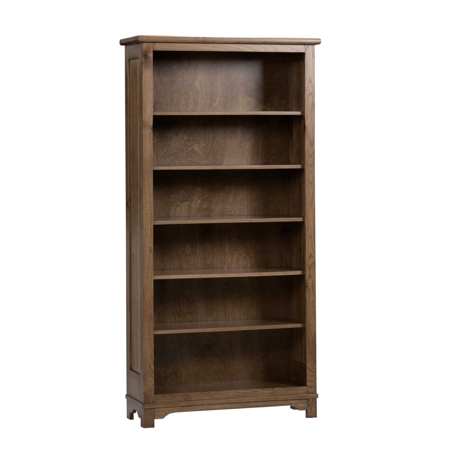 QW Amish Teton Bookcase - 857W-TET-3636-NOSM