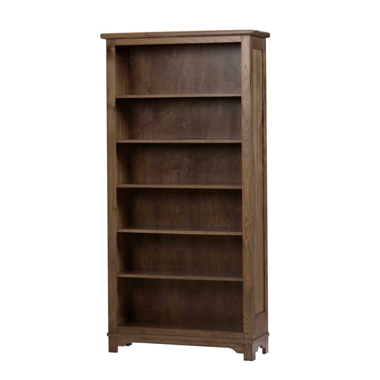 QW Amish Teton Bookcase - 857W-TET-3636-NOSM