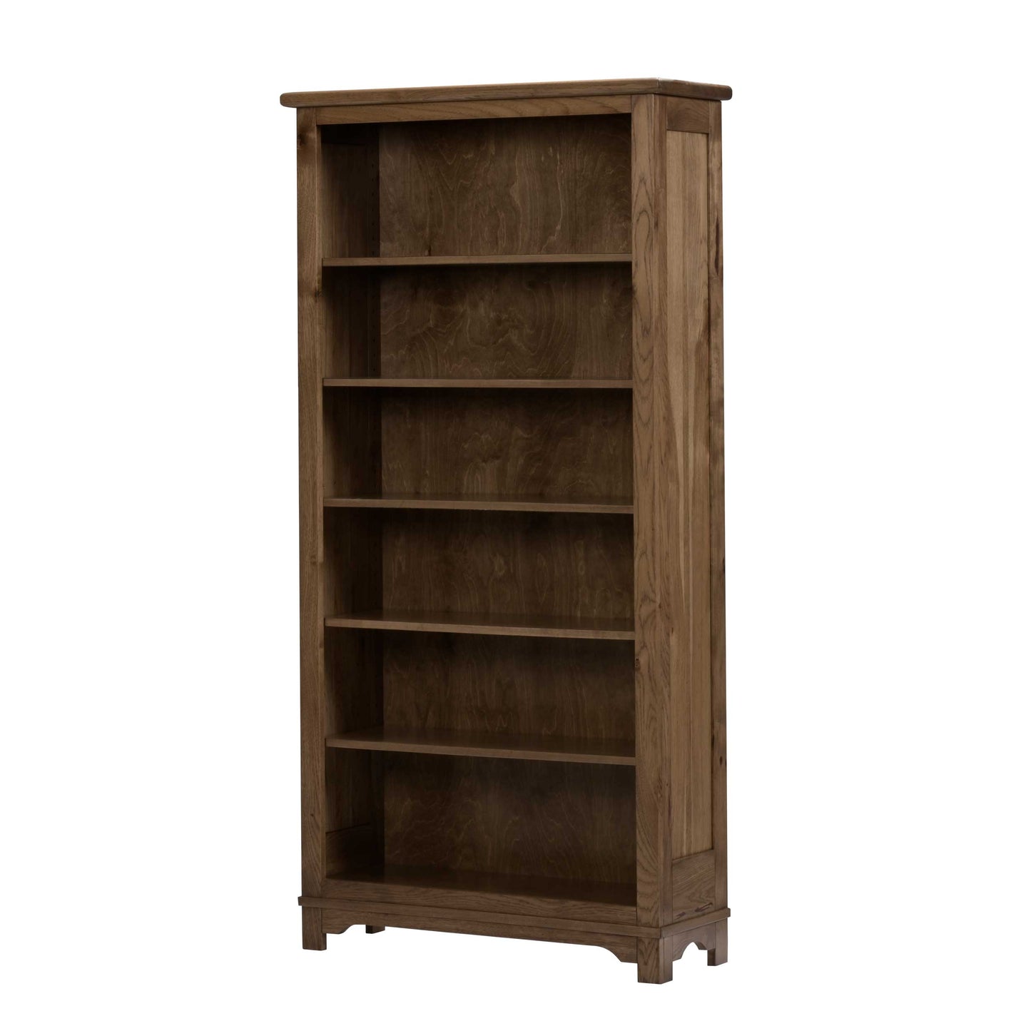 QW Amish Teton Bookcase - 857W-TET-3636-NOSM