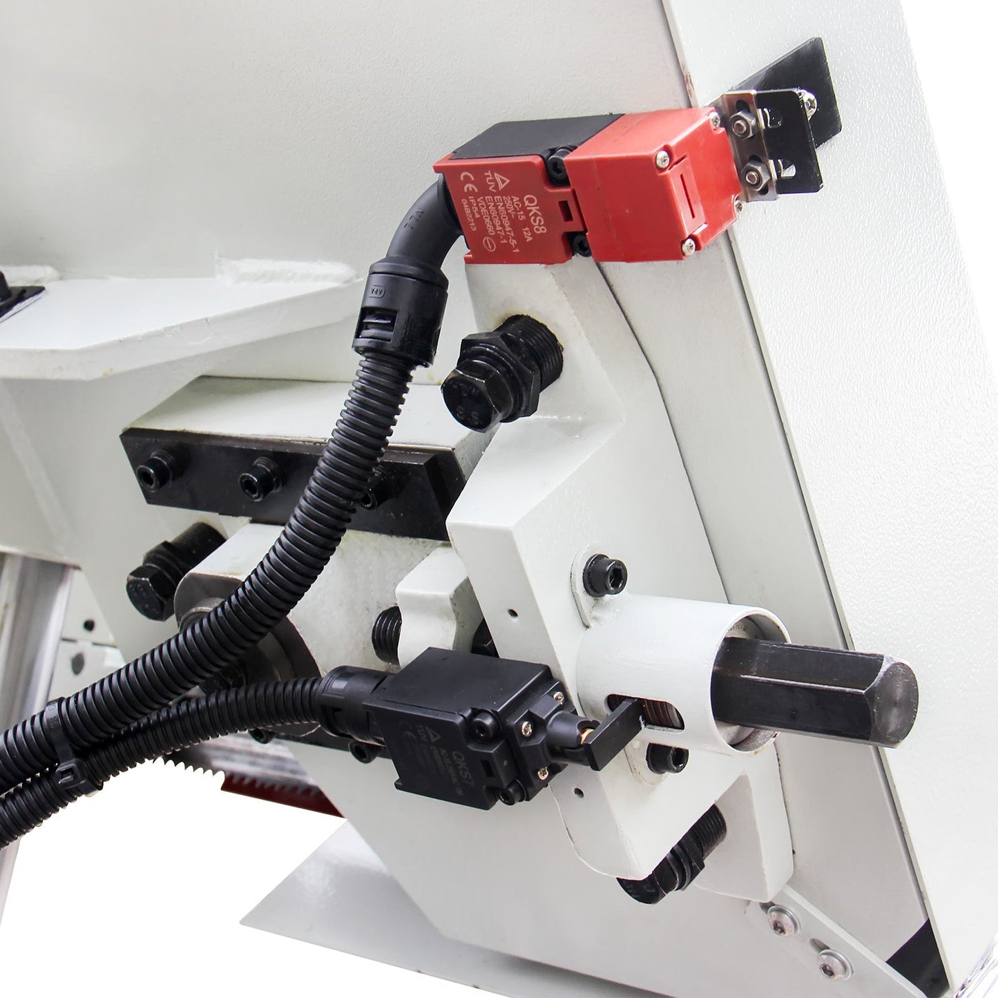 KaKa Industrial TGK-08 Double column horizontal band saw,7.87”x7.87” cutting capacity ,vertical lifting ,Metal Bandsaw with working light, high & low blade speed, Runs on 230v-60HZ-3PH - 271201V230