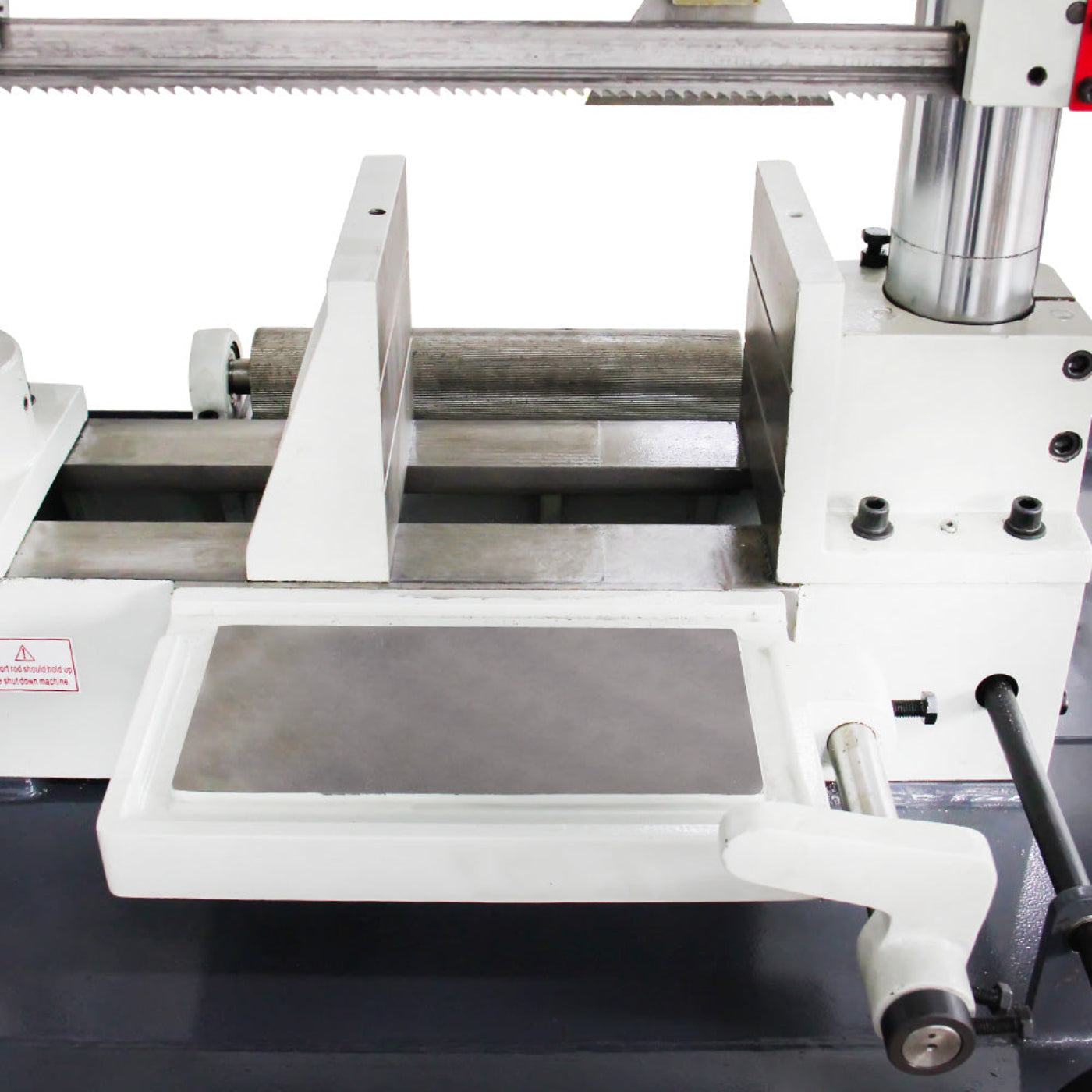 Kaka Industrial TGK-14 Double column horizontal band saw, Max cutting capacity 13.8 inch,vertical lifting, high stability. Cutting speed adopts hydraulic control, 230V-60HZ-3PH - 188302V230