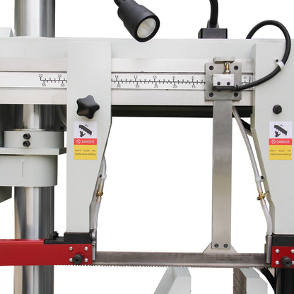 Kaka Industrial TGK-16 Double column horizontal band saw, Max cutting capacity 15.7 inch, vertical lifting, high stability. Cutting speed adopts hydraulic control, 230V 60HZ 3PH - 188303V230
