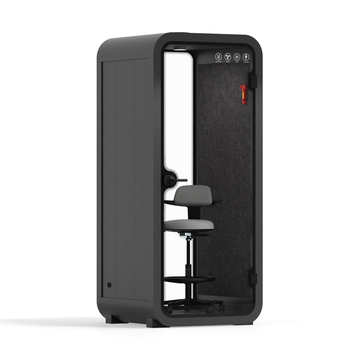 Sound Box Office Pod Quell Acoustic - S-S115-DRK-GREY-SY-01-TUL-STOL-01