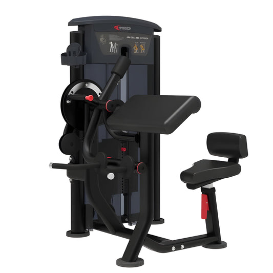 TKO Strength Signature Bicep / Tricep Machine -  7063-G2
