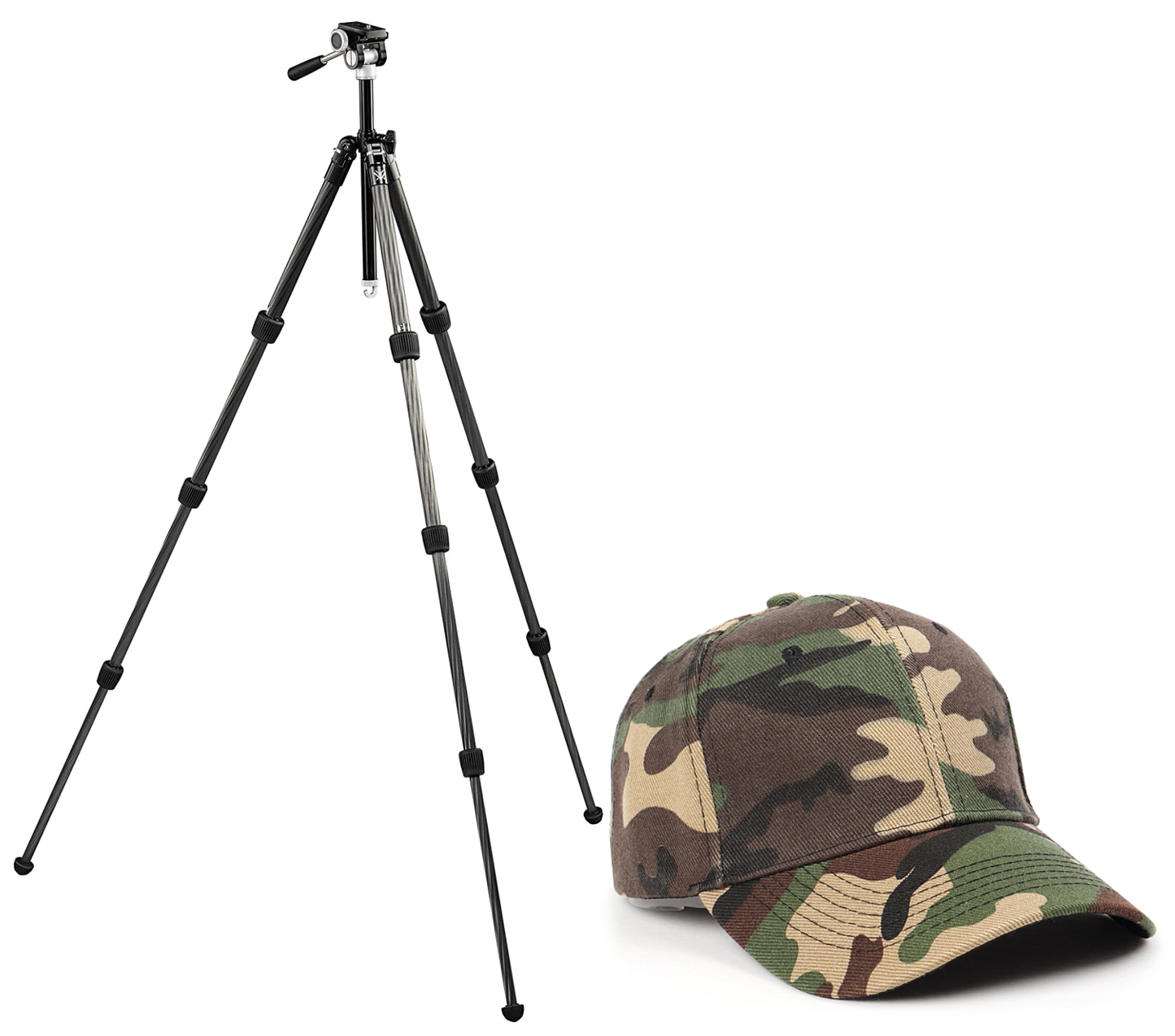 Vortex Optics Summit Carbon II Tripod Kit with Free Hat Bundle - TR-SMC_Hat-CD