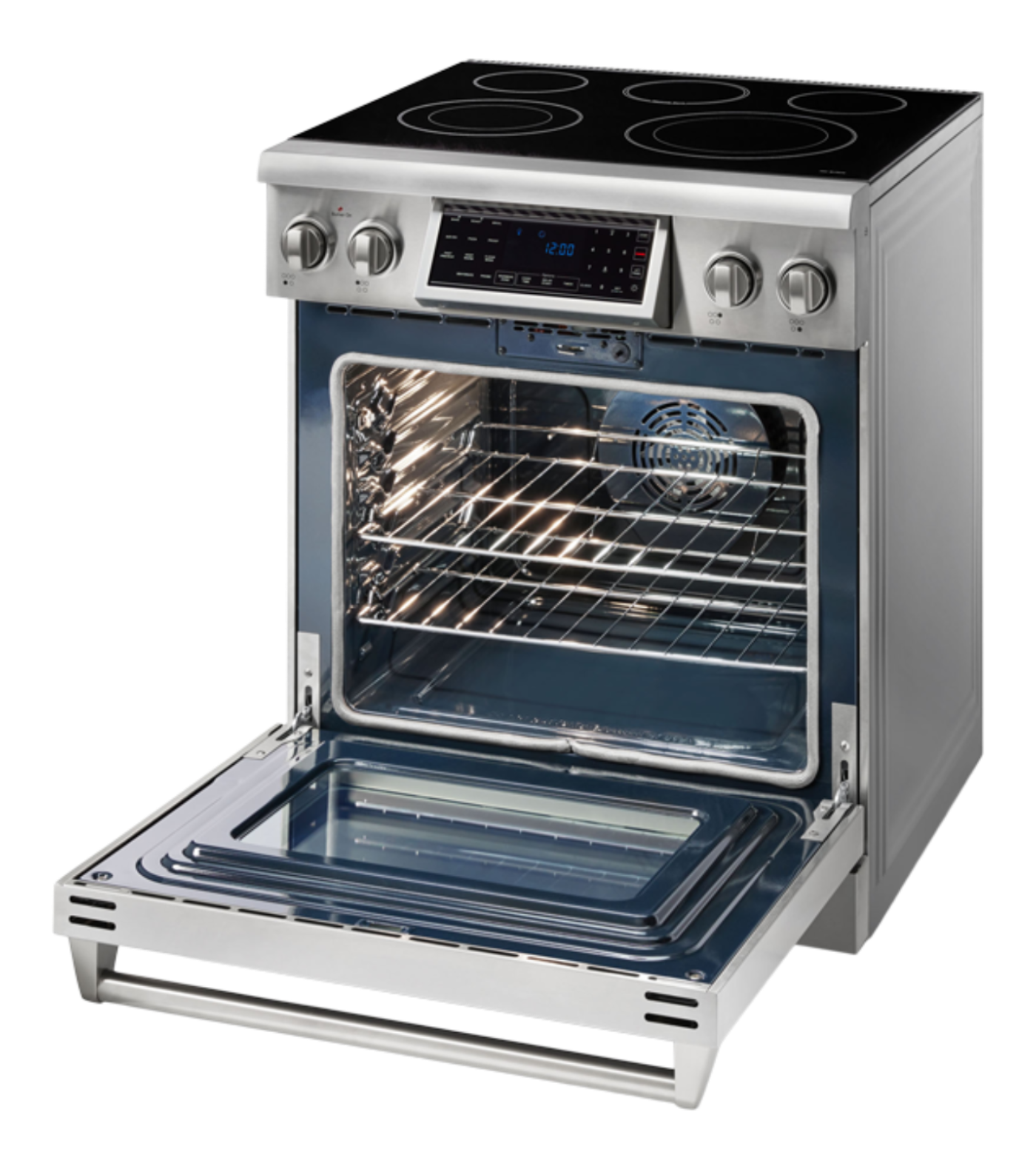 THOR Kitchen 30-Inch Tilt Panel Electric Range - Professional - TRE3001