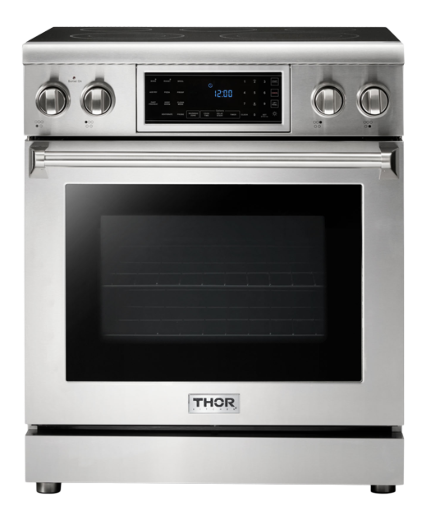 THOR Kitchen 30-Inch Tilt Panel Electric Range - Professional - TRE3001
