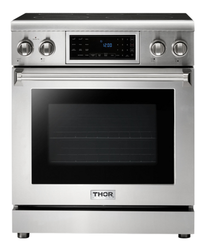 THOR Kitchen 30-Inch Tilt Panel Electric Range - Professional - TRE3001