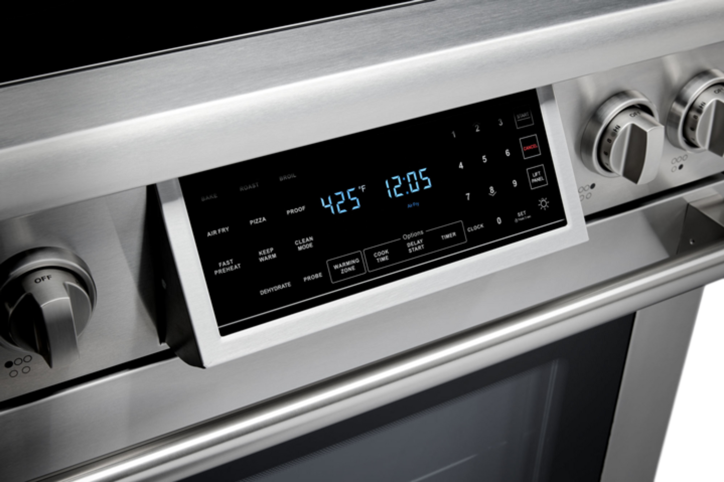THOR Kitchen 30-Inch Tilt Panel Electric Range - Professional - TRE3001