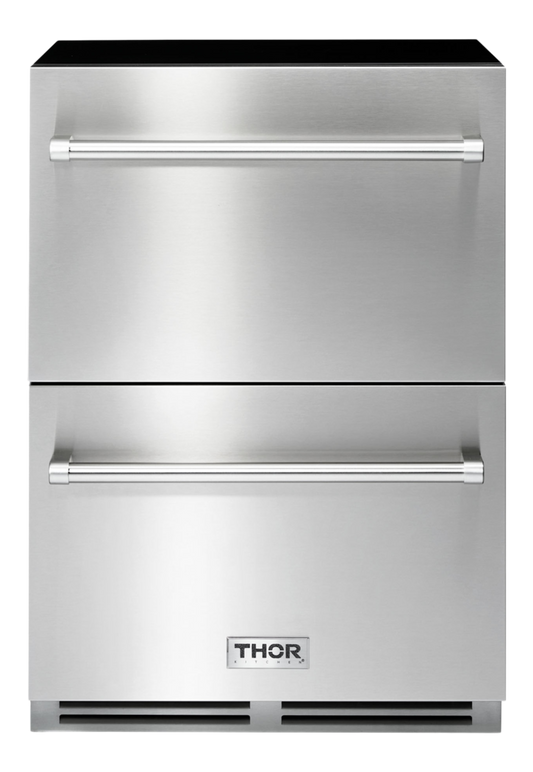 Thor Kitchen 24 Inch Indoor Outdoor Refrigerator Drawer - TRF24U
