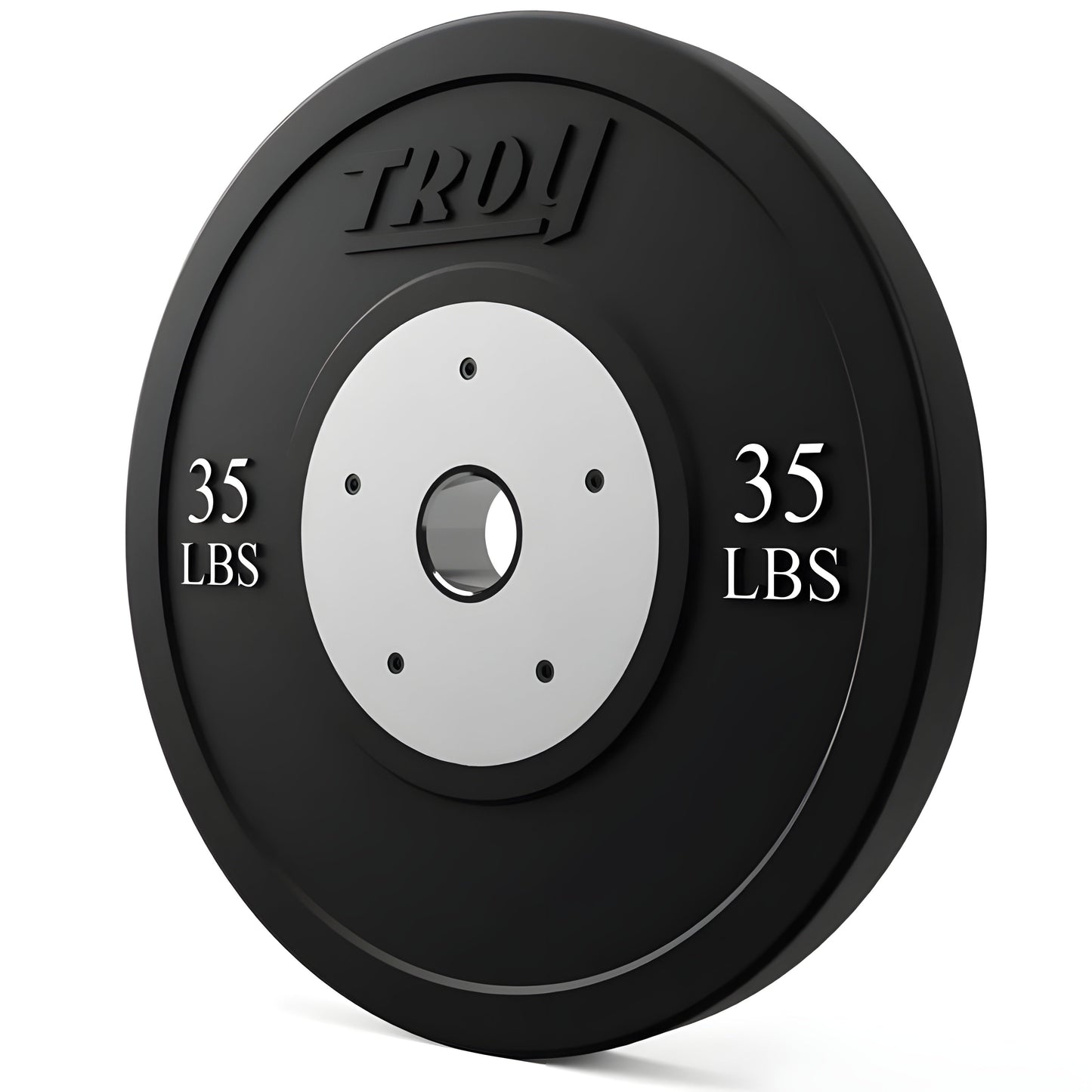 TROYCompetition Black Bumper Plate -  BCO-SBP