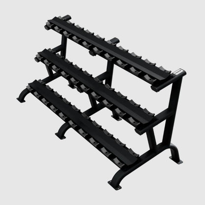 TROY DR-15 3 Tier 15 Pair Dumbbell Saddle Rack