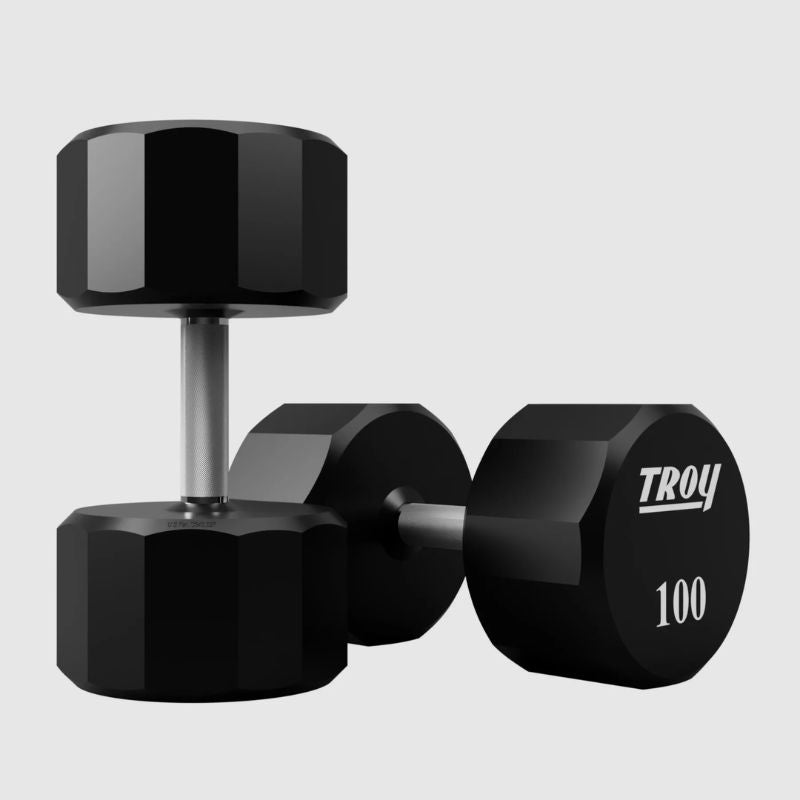 TROY TSD-U 12-Sided Urethane Encased Dumbbell