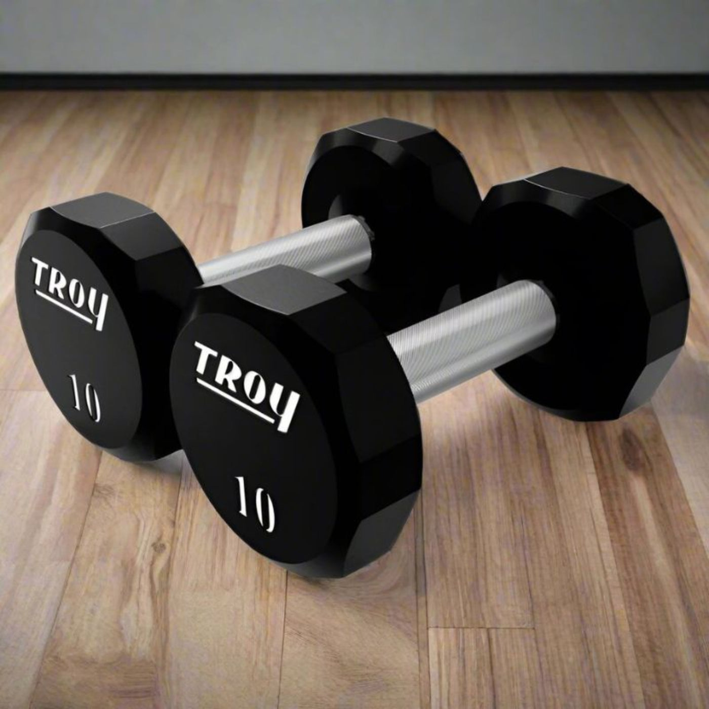 TROY TSD-U 12-Sided Urethane Encased Dumbbell - TSD-030U