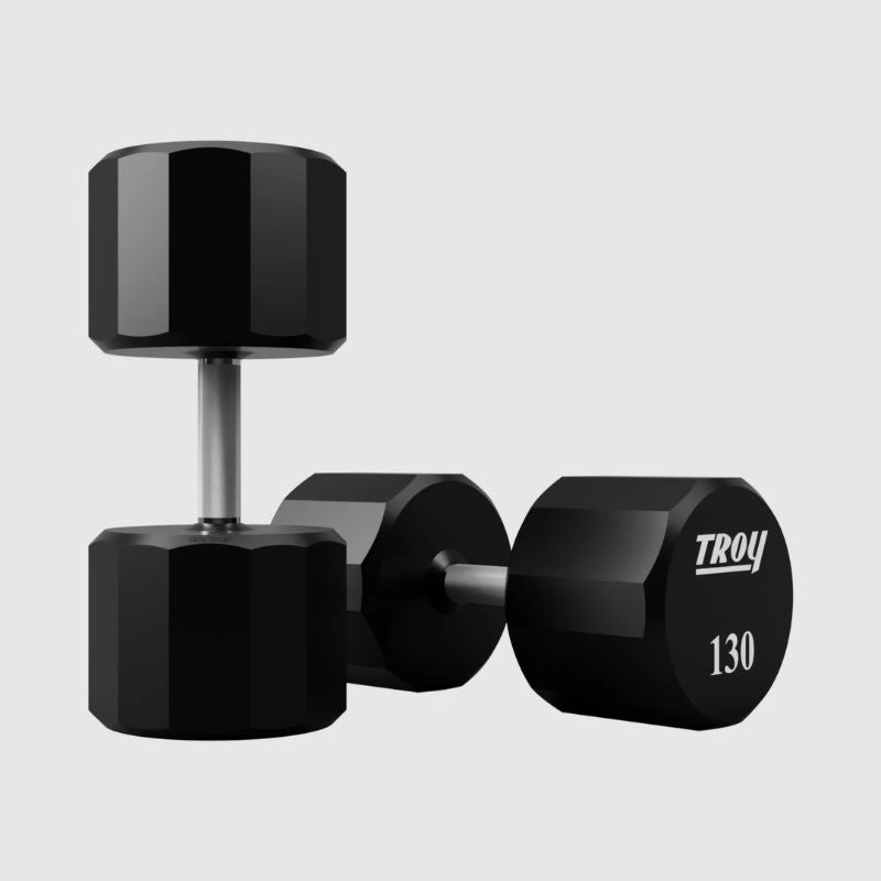 TROY TSD-U 12-Sided Urethane Encased Dumbbell