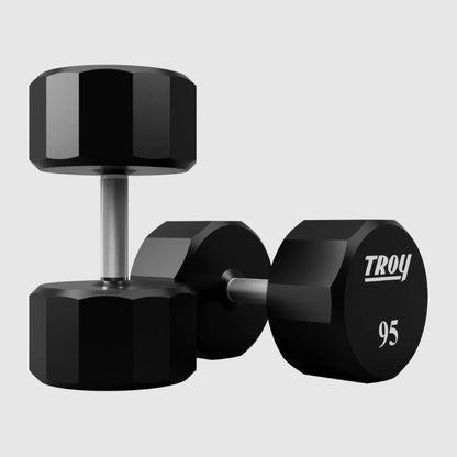TROY TSD-U 12-Sided Urethane Encased Dumbbell