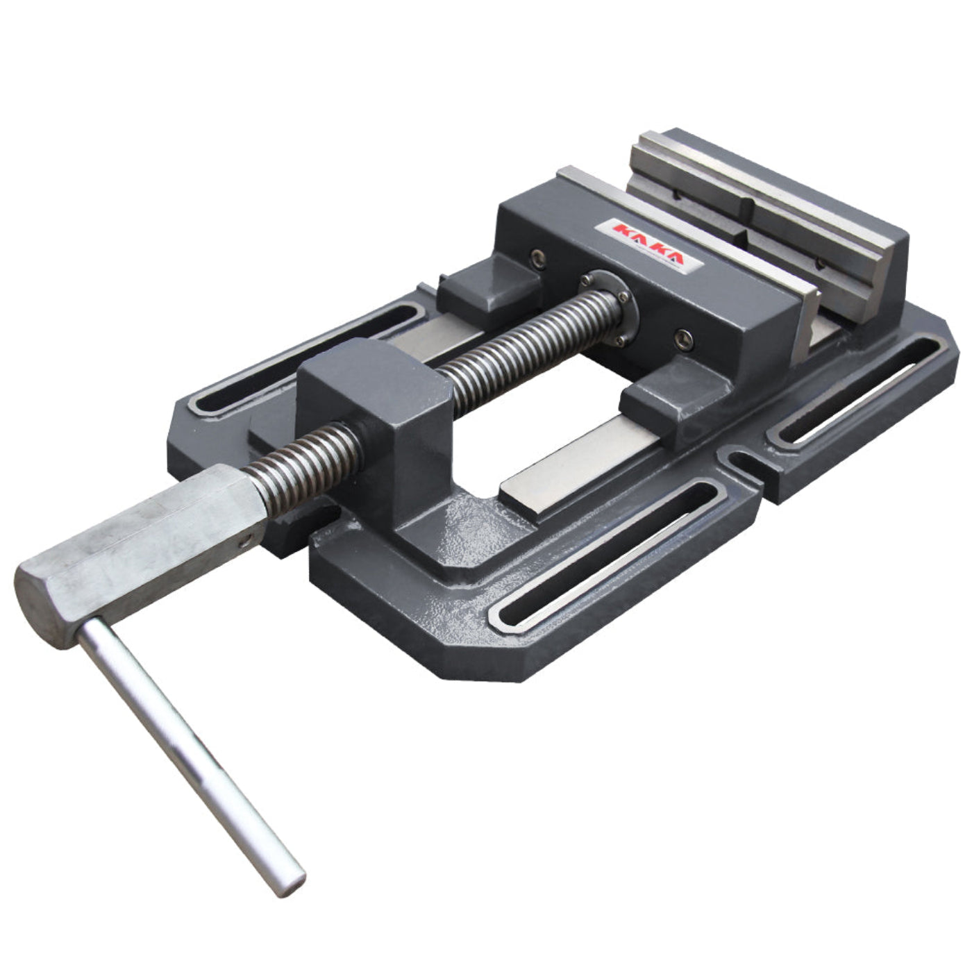 KAKA Industrial TSL-200, 8-In Drill Press Vise, Low Profile Metal Milling Drill Press Vice - 176312
