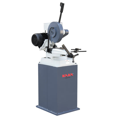 KAKA INDUSTRIAL Abrasive Saw, Powerful Chop Saw for Metal Cutting, 0-45 Degrees Adjustable Miter Saw, 16-in Blade 5500W 3840RPM, Swivel Base and Mitering Head, Abrasive Cut Off Saws 230V-60HZ-3PH TV-16 - 188026V230B