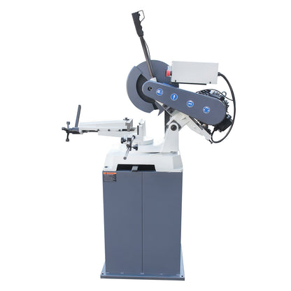 KAKA INDUSTRIAL Abrasive Saw, Powerful Chop Saw for Metal Cutting, 0-45 Degrees Adjustable Miter Saw, 16-in Blade 5500W 3840RPM, Swivel Base and Mitering Head, Abrasive Cut Off Saws 230V-60HZ-3PH TV-16 - 188026V230B