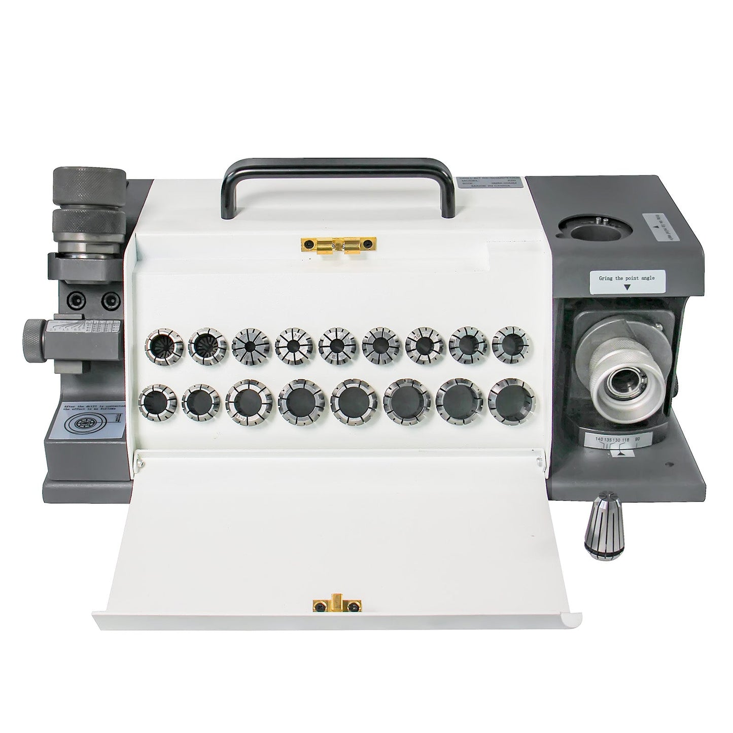 Kaka Industrial TX-Z20 Drill bit 3-20mm Sharpener and Grinder 18 Collects Drill Grinding Machine Portable Grinding Sharpening Machine CNC Router Bit Sharpener - 161904