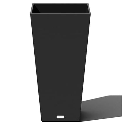 Tall Tapered White Planter - Procure Décor