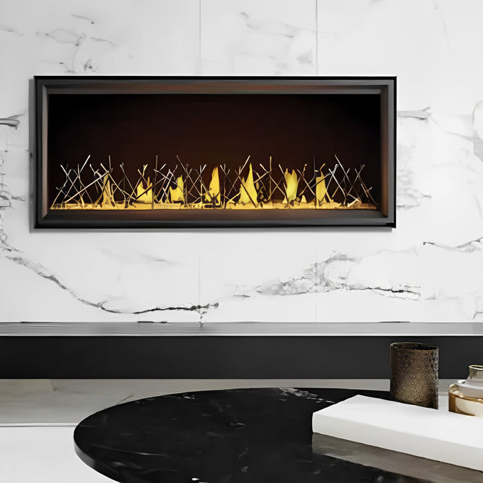 Napoleon Fireplaces Tall Vector Linear Direct-Vent Gas Fireplace, Napoleon, Natural Gas, 50", 62", 74", TLV50N