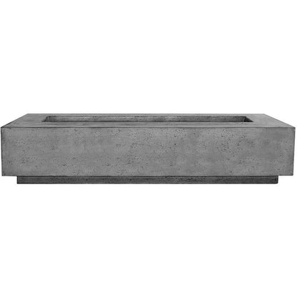 Tavola 6 Fire Table Pewter