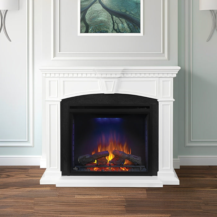 Napoleon Fireplaces Taylor Electric Fireplace Mantel Package in White, Napoleon, 55", NEFP33-0214W