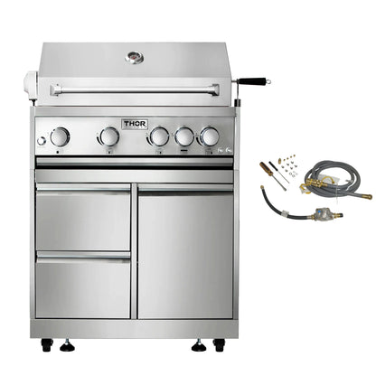 Thor Kitchen 32-Inch Natural Gas Freestanding Grill - AP2-MK-NG