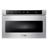 Thor Kitchen Appliance Package - 36 In. Gas Range, Microwave Drawer, Refrigerator with Water and Ice Dispenser, Dishwasher, AP-TRG3601-12