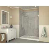 Anzzi Tier 32 x 60  in. Single Threshold Shower Base in White SB-AZ03CD - SB-AZ03CD