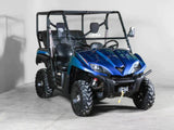 UTV Windshields Kawasaki Teryx 1/4" Scratch Resistant Tilting UTV Windshield (2009 & Older) - KT09FULLT316MAR