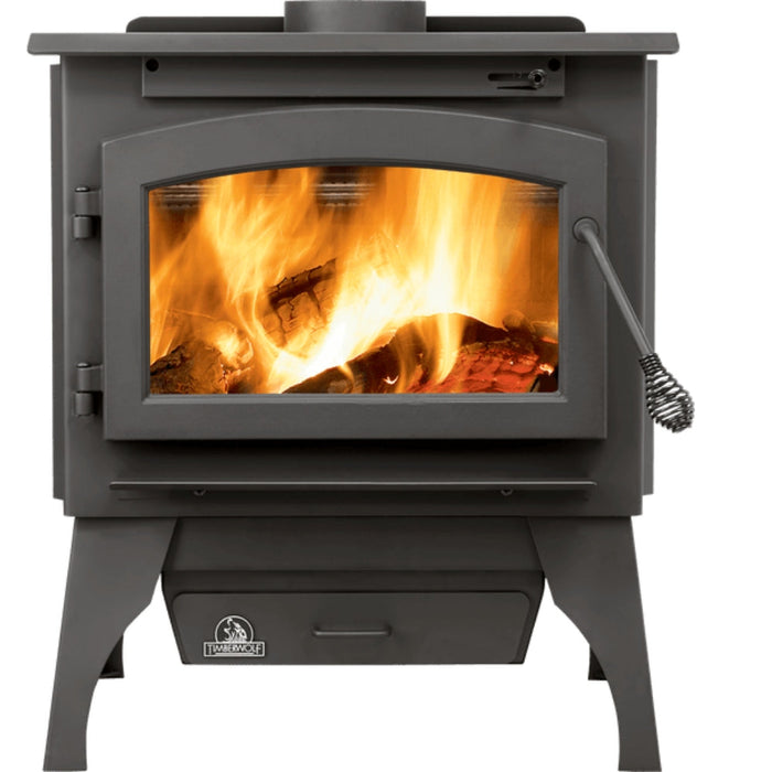 Napoleon Fireplaces Timberwolf Economizer 2100 Small Wood Burning Stove, Napoleon, 26", 2100-1