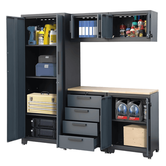 Chery Industrial 6-Piece Garage Storage Cabinet Set AGPZC30120112R