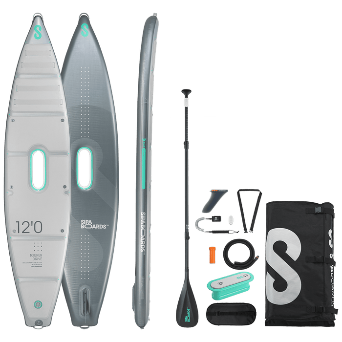 SipaBoards Drive Tourer Silver Motorized SUP