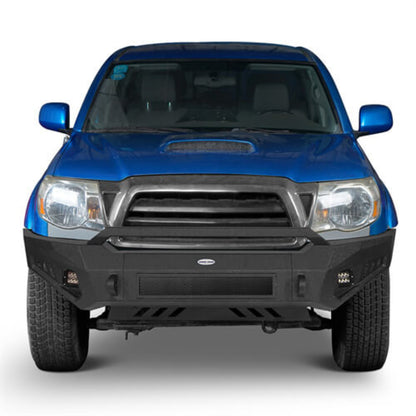 Tacoma Aftermarket Front Bumper w/ Skid Plate ( 05-11 Toyota Tacoma ) - Hooke Road - HE.4025-S