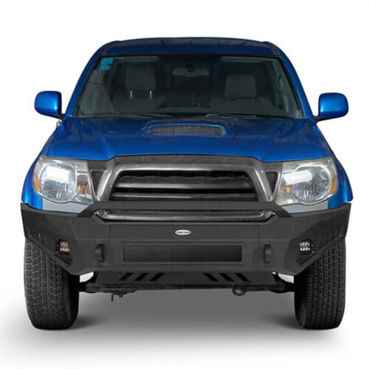 Tacoma Aftermarket Front Bumper w/ Skid Plate ( 05-11 Toyota Tacoma ) - Hooke Road - HE.4025-S