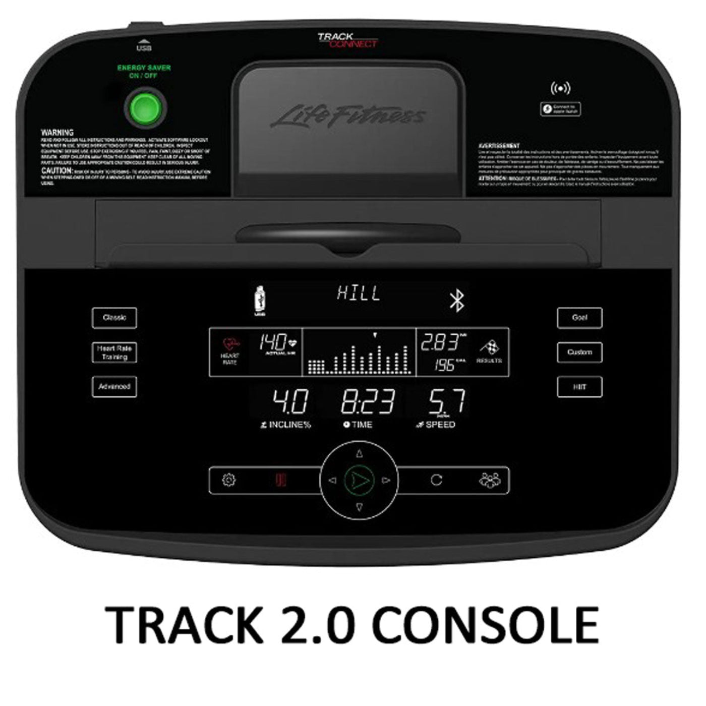 Life Fitness T5 Treadmill - T5-XX00-0103Track2.0