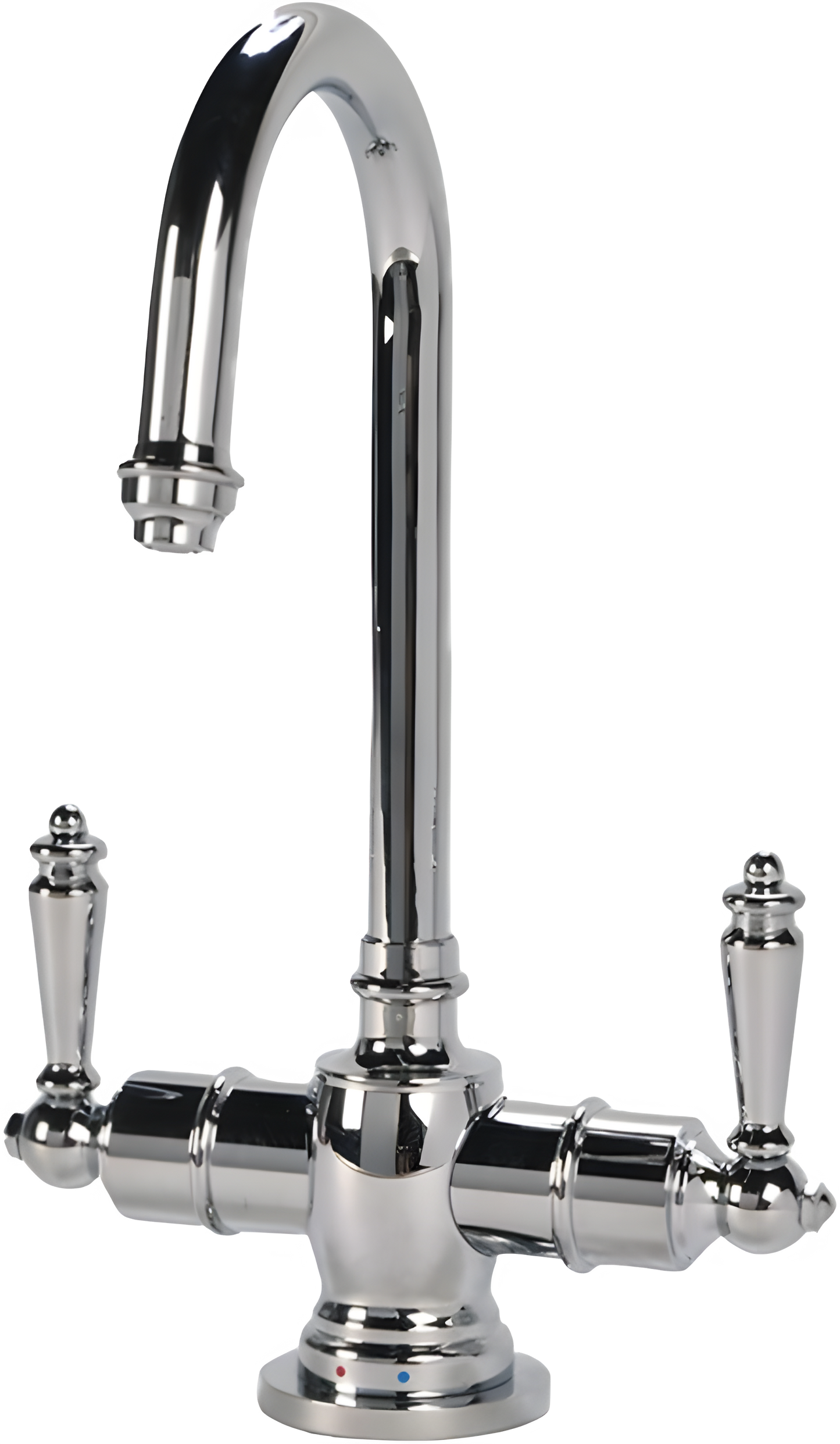 AquaNuTech Traditional C-Spout Hot & Cold Water Filtration Faucet New - HC2200-CH