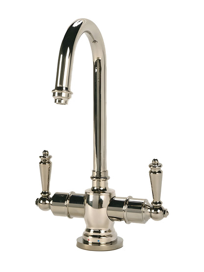 AquaNuTech Traditional C-Spout Hot & Cold Water Filtration Faucet New - HC2200-CH